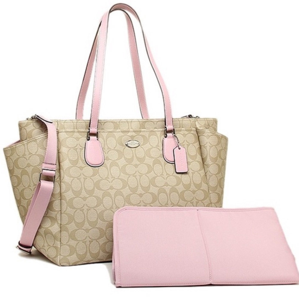 COACH Diaper Baby Bag (Baby Petal Pink)